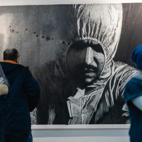 Выставка Кирилла Челушкина "Образ жизни" в галерее современного искусства БИЗОN (1)