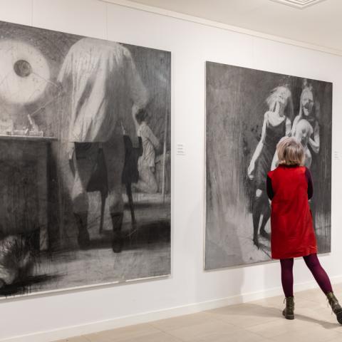 Выставка Кирилла Челушкина "Образ жизни" в галерее современного искусства БИЗОN (3)