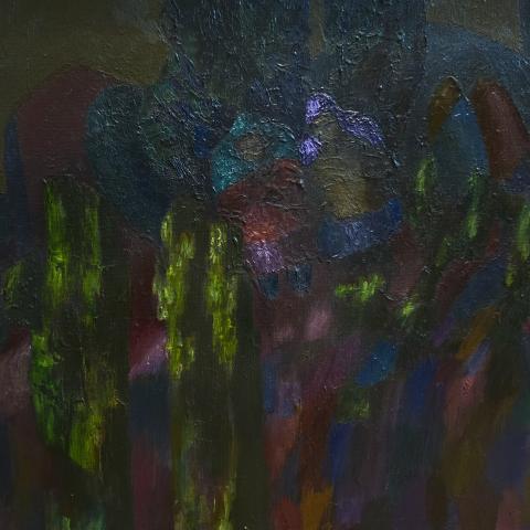  «Сумерки», холст, масло, 45х70, 2002, Акилов А.К.